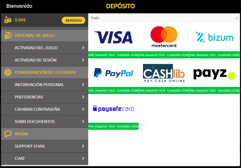 Mega Casino Deposito