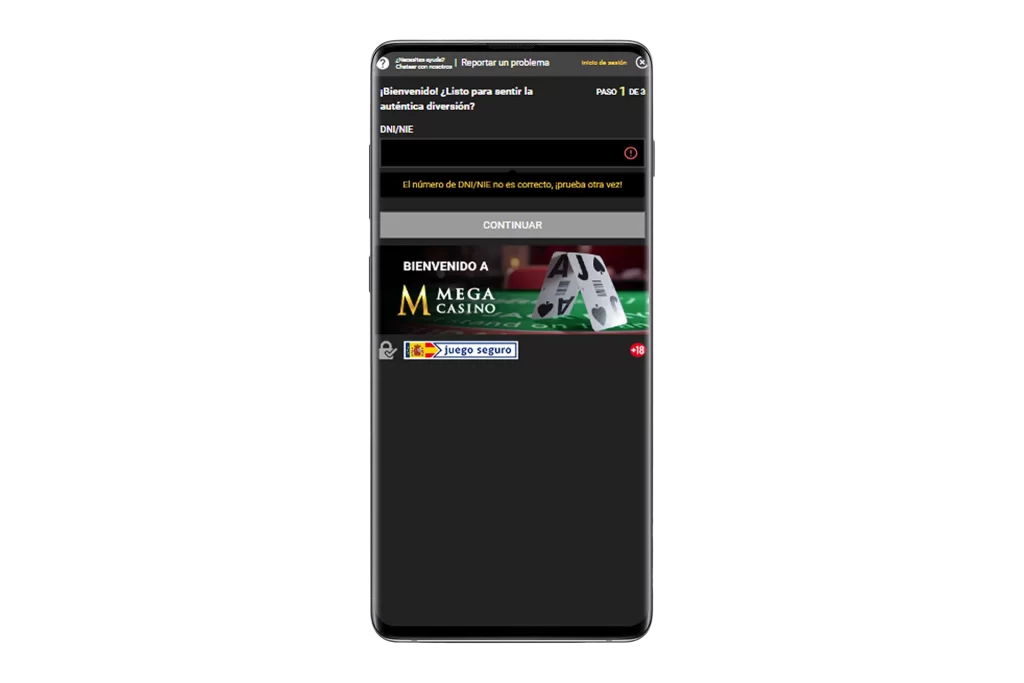Mega Casino Espana App