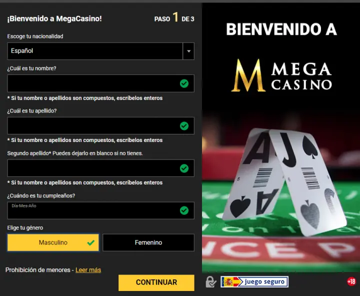 mega casino